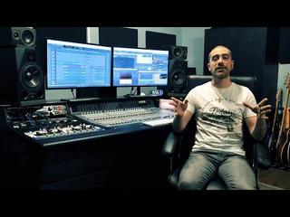 Jorge en el vídeo de presentación de MainTrack Studio